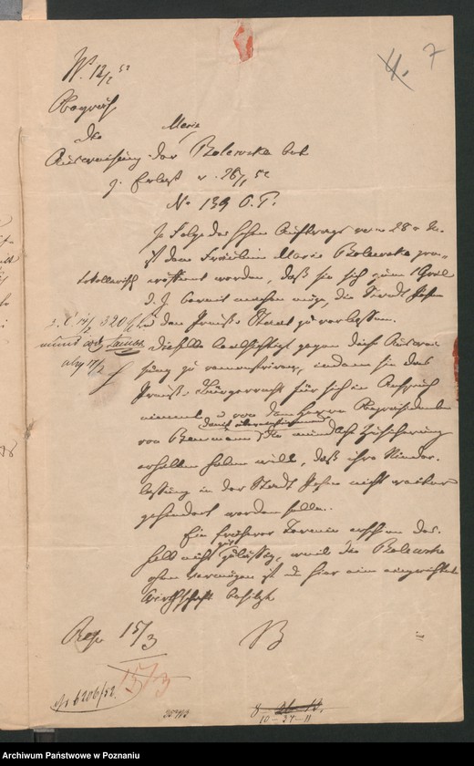 Obraz 10 z jednostki "A. betr. Marianna von Bolewska"