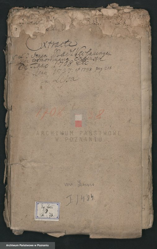 Obraz 2 z jednostki "Extract aus den Stadttrechnungen von extraordinären Expensen; język niemiecki"