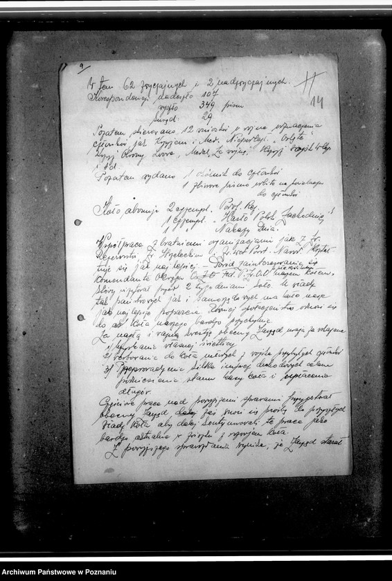 Obraz 18 z jednostki "Sprawozdania miesięczne, kwartalne, roczne- między innymi z bezrobocia- oraz korespondencja koła Środa- zaproszenia, pisma o skreślenia z listy członków: powiadomienia o zarobkach"