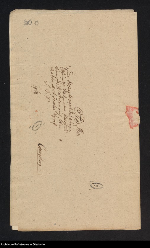 image.from.unit.number "In S. [Sachen] der Freytagschen Vormündern. Wegen eines nachgesuchten Capitals von 2700 f aus der Neuhausenschen Kirchen Caße"