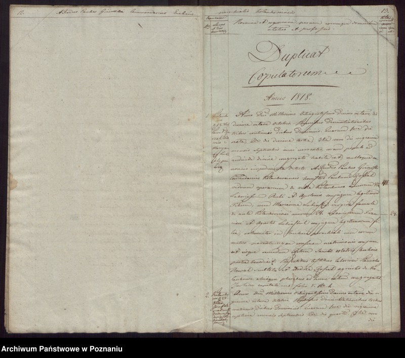 Obraz 9 z jednostki "Duplikaty Urodzonych, Zaślubionych i Zmarłych."