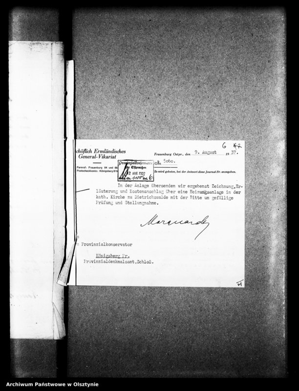 image.from.unit.number "Dietrichswalde, katholische Kirche"