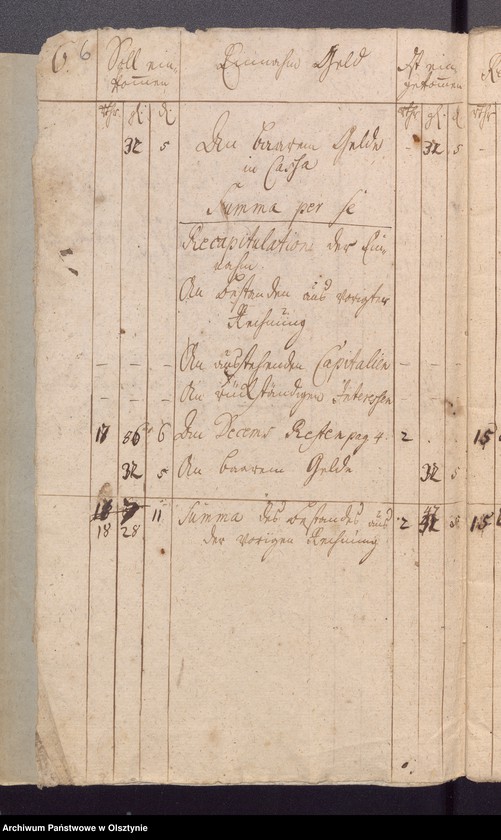 image.from.unit.number "Jahr Kirchen Rechnung der Widminschen Kirchen aller Einnahme und Ausgabe wie auch Bau-Rechnung"
