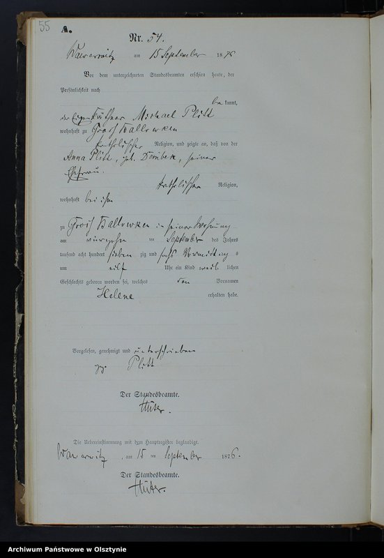 image.from.team "Urząd Stanu Cywilnego w Wielkich Bałówkach pow. nowomiejski"