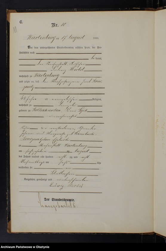 image.from.unit.number "Sterbe-Haupt-Register Nr 1 - 13"