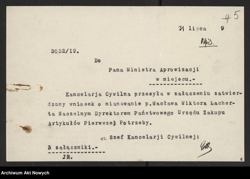 image.from.unit.number "Nominacje i dymisje w Państwowym Urzędzie Zakupu Artykułów Pierwszej Potrzeby; Państwowym Urzędzie Zbożowym; Urzędzie Walki z Lichwą i Spekulacją"