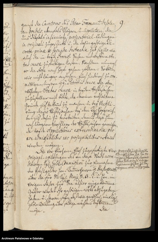image.from.unit.number "[Liber missivarum]. Namen - Register […]. Register der in den vorhergehenden Briefen enthaltenen Sachen"