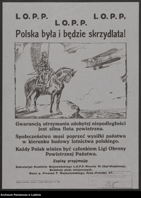 Obraz 2 z kolekcji "Symbolika na plakacie LOPP"