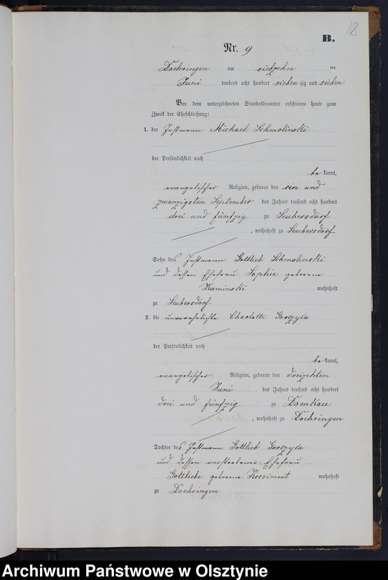 image.from.unit.number "Heiraths-Neben-Register Nr 1 - 20"