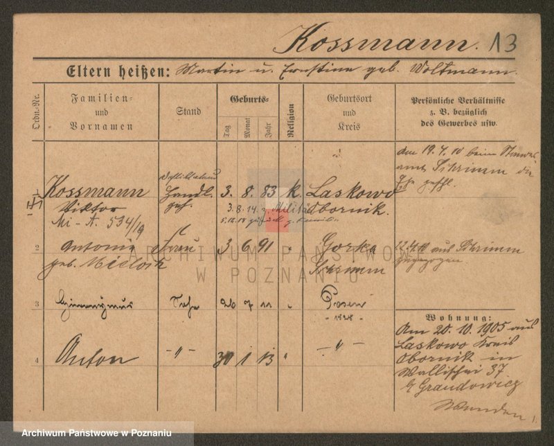 Obraz 13 z jednostki "Kosman - Kostasiak"