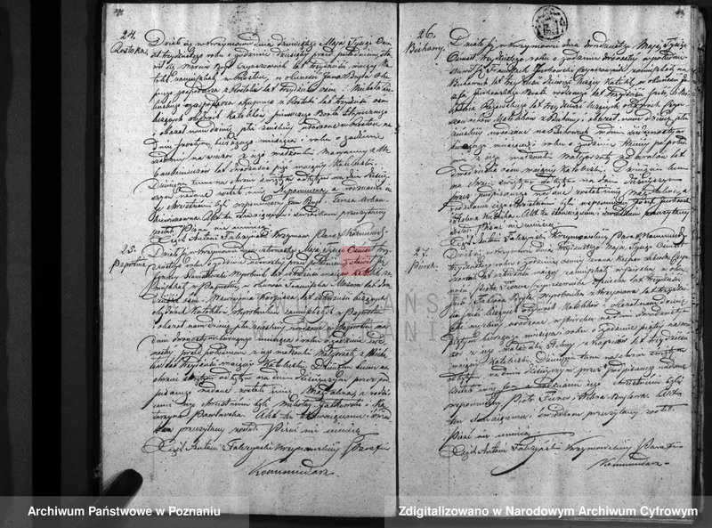 Obraz 10 z jednostki "Akta urodzenia, małżeństwa i zgonu"