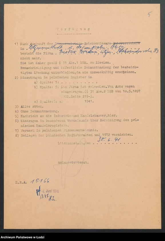 image.from.unit.number "Gustaw Bredan – sklep rzeźniczy"