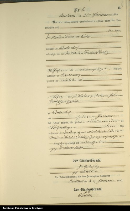 image.from.unit.number "Sterbe-Neben-Register Nr 1 - 87"