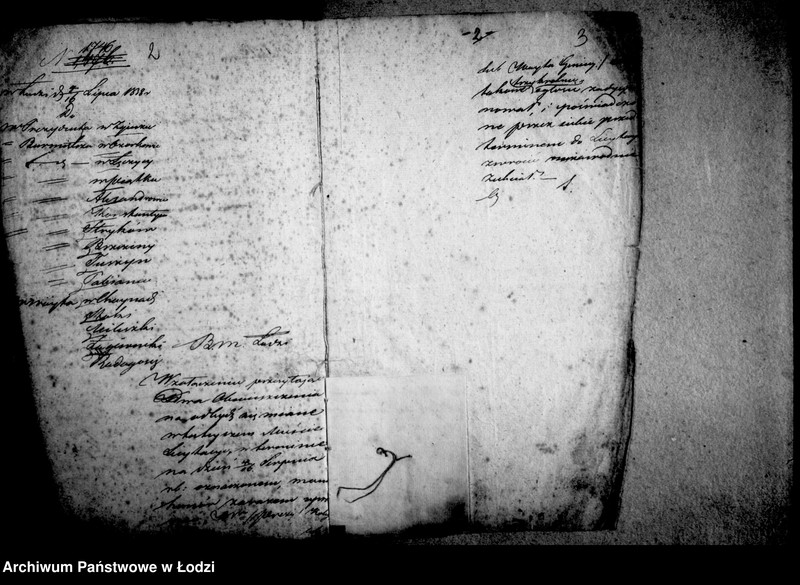 Obraz 7 z jednostki "Akta tyczące się regulacji i melioracji miasta Łodzi"