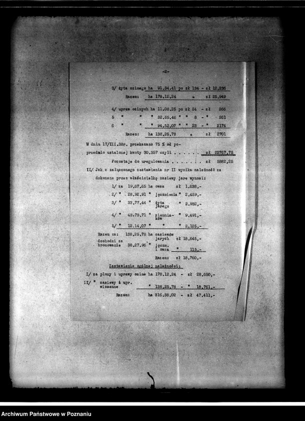 Obraz 6 z jednostki "Administracja przejściowa majątku Nietuszkowo powiat chodzieski"