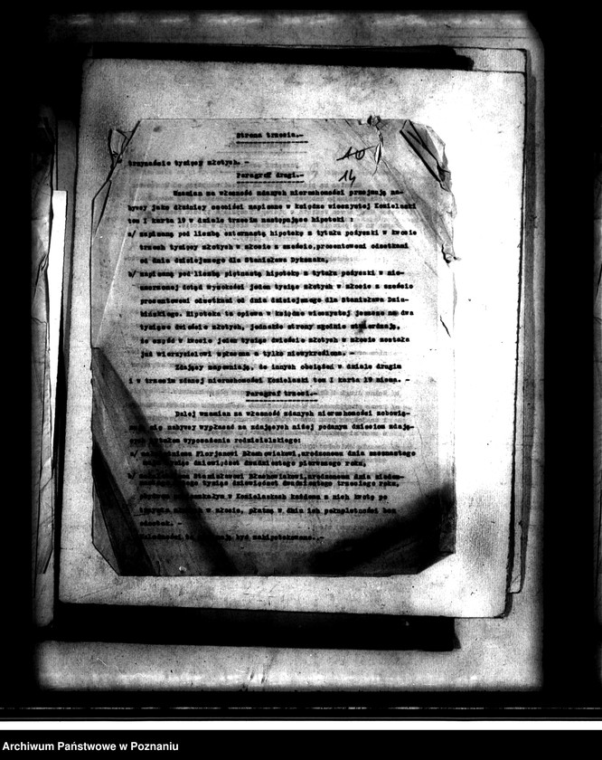 Obraz 18 z jednostki "Przewłaszczenie działek z parcelacji majątku Stary Tomyśl powiatu nowotomyskiego"