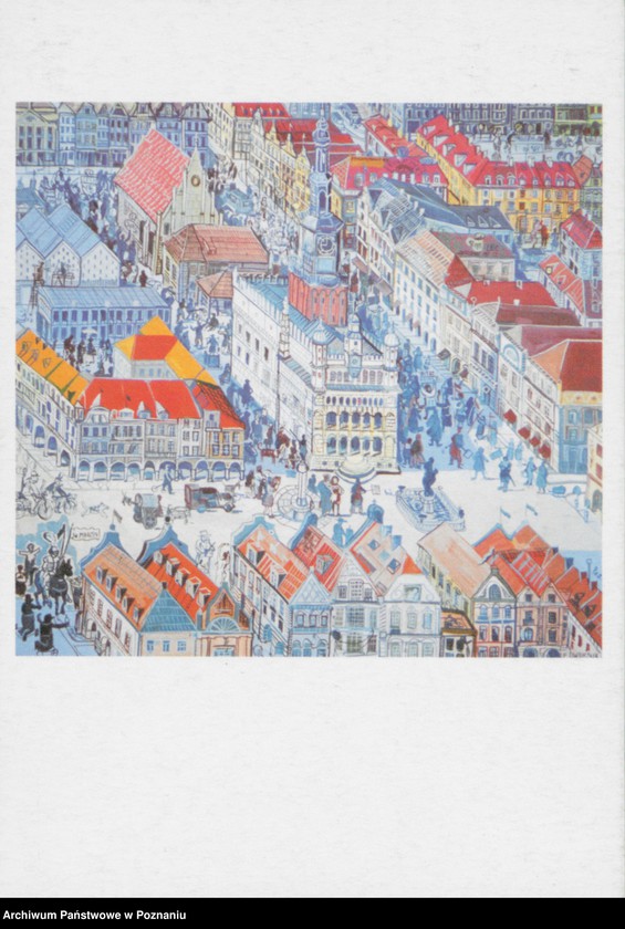 Obraz 1 z jednostki "Edward Dwurnik "Święty Marcin" Album "Poznań Edwarda Dwurnika""