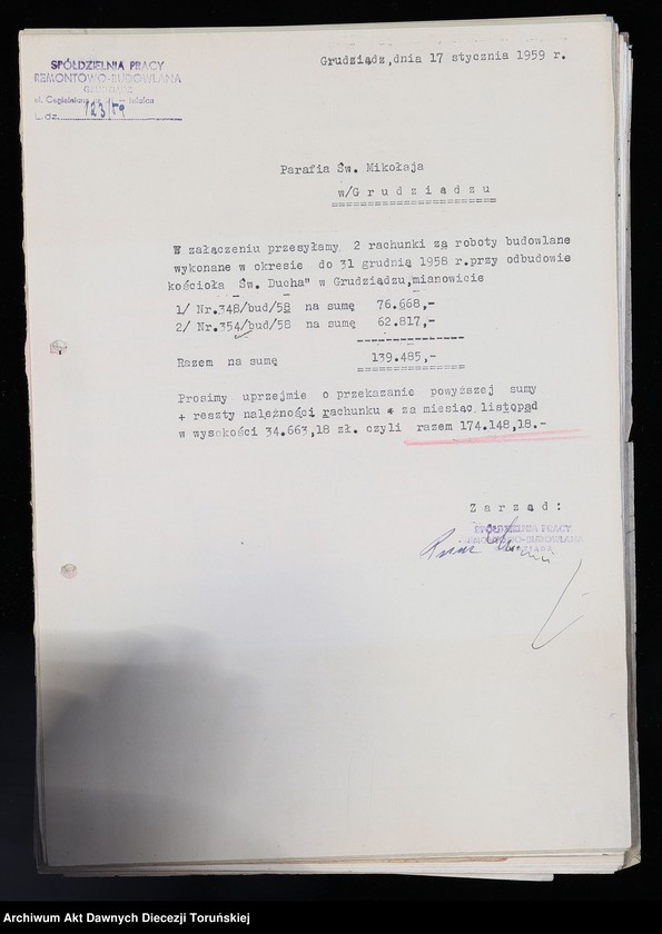 image.from.unit.number "Odbudowa kościoła pw. Świętego Ducha w Grudziądzu"