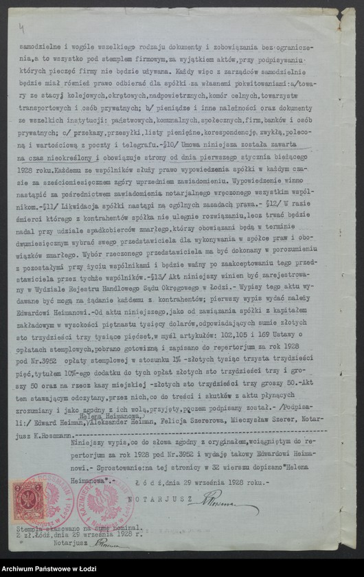 Obraz 6 z jednostki "Edward Heiman – prowadzenie biura komisowo - agenturowego"