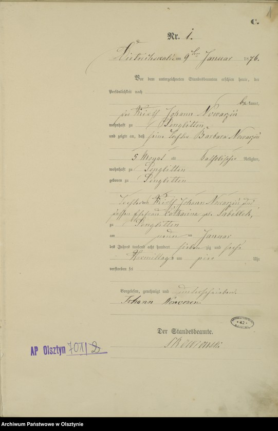 image.from.unit.number "Sterbe-Haupt-Register Nr 1 - 51"