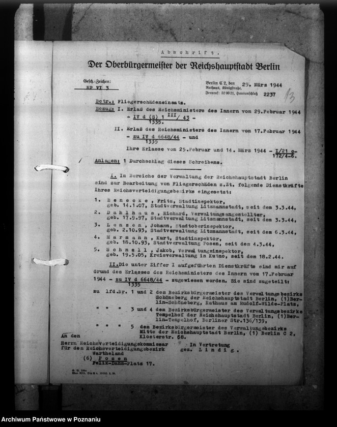 Obraz 17 z jednostki "Fliegerschäden - Einsatz Berlin"