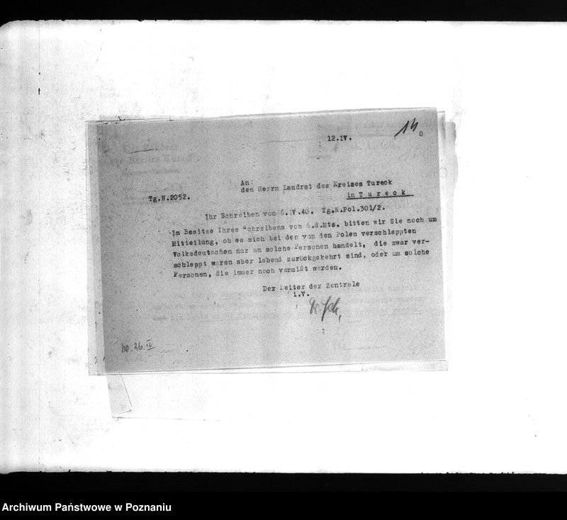 Obraz 18 z jednostki "Amtliche Meldungen Kreis Turek"