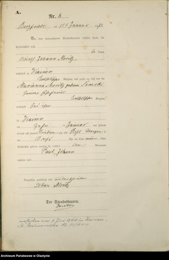 image.from.unit.number "Geburts-Haupt-Register Nr 1 - 84"