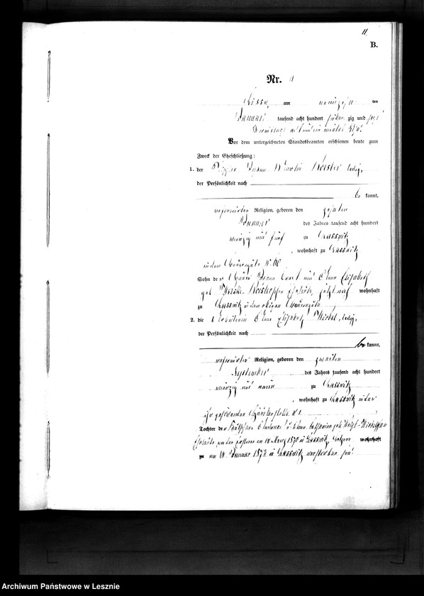 Obraz 14 z jednostki "[Księga małżeństw - wieś]"