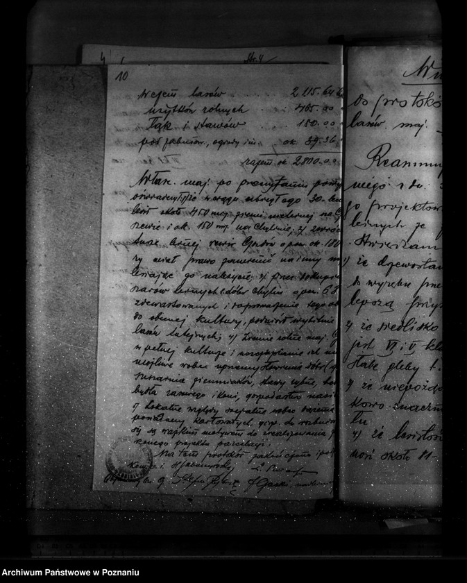 Obraz 14 z jednostki "Zmiana rodzaju użytkowania w związku z parcelacją 84 ha gruntów leśnych w majątku Grzymiszew powiat turecki"