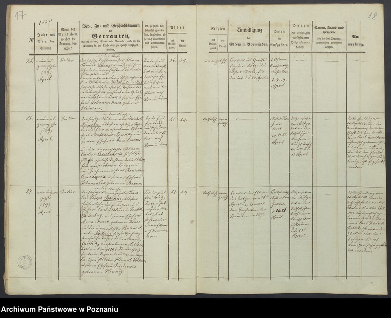 Obraz 12 z jednostki "Duplikat des Trauregisters"