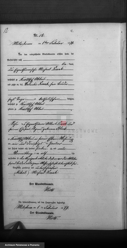 Obraz 14 z jednostki "Księga zgonów"