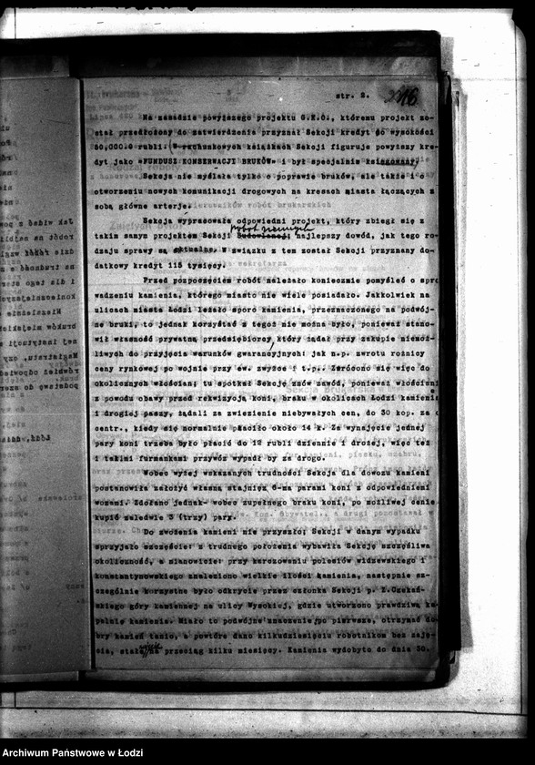 Obraz 19 z jednostki "Sprawozdanie Sekcji Brukarskiej przy Komitecie Robót Publicznych za okres 10 XI 1914-10 II 1915"
