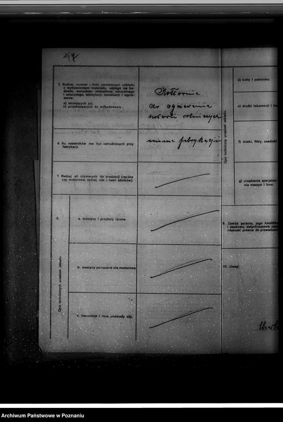 Obraz 11 z jednostki "Zatwierdzenie projektu zakładu przemysłowego ogrodnictwa A. Mielocha w Białej Górze powiat poznański"