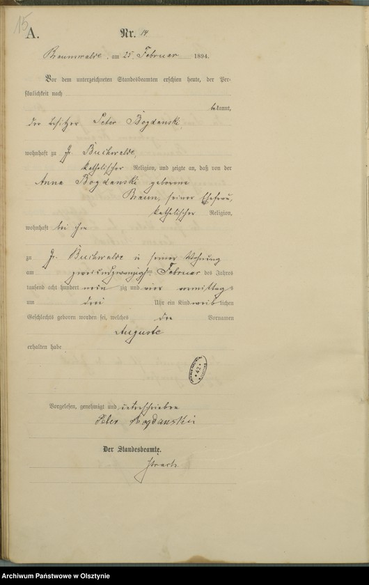 image.from.unit.number "Geburts-Haupt-Register Nr 1 - 103"