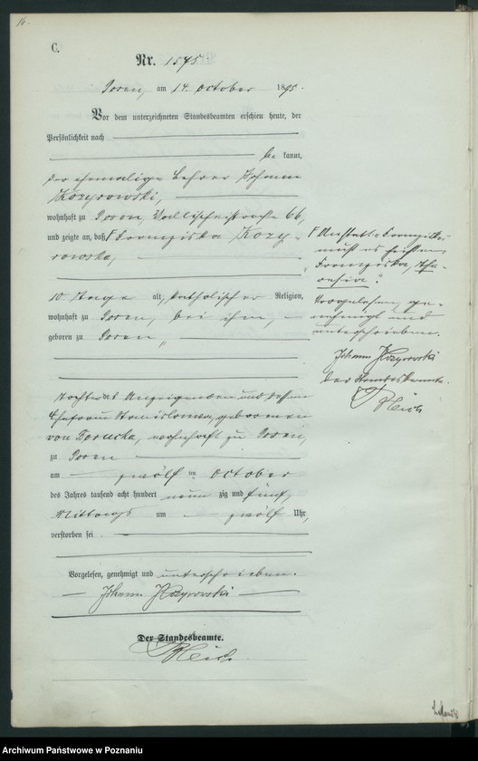 Obraz 19 z jednostki "Księga zgonów t. IV"