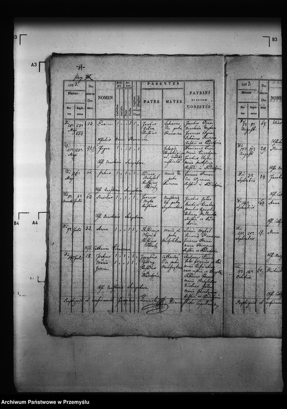Obraz 15 z jednostki "[Kopie ksiąg metrykalnych parafii Radochońce z filią Horysławice (dekanat Niżankowice)]"