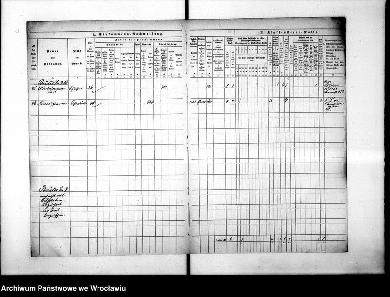 image.from.unit.number "Klassensteuerrolle nebst Eikommens - Nachweisung"