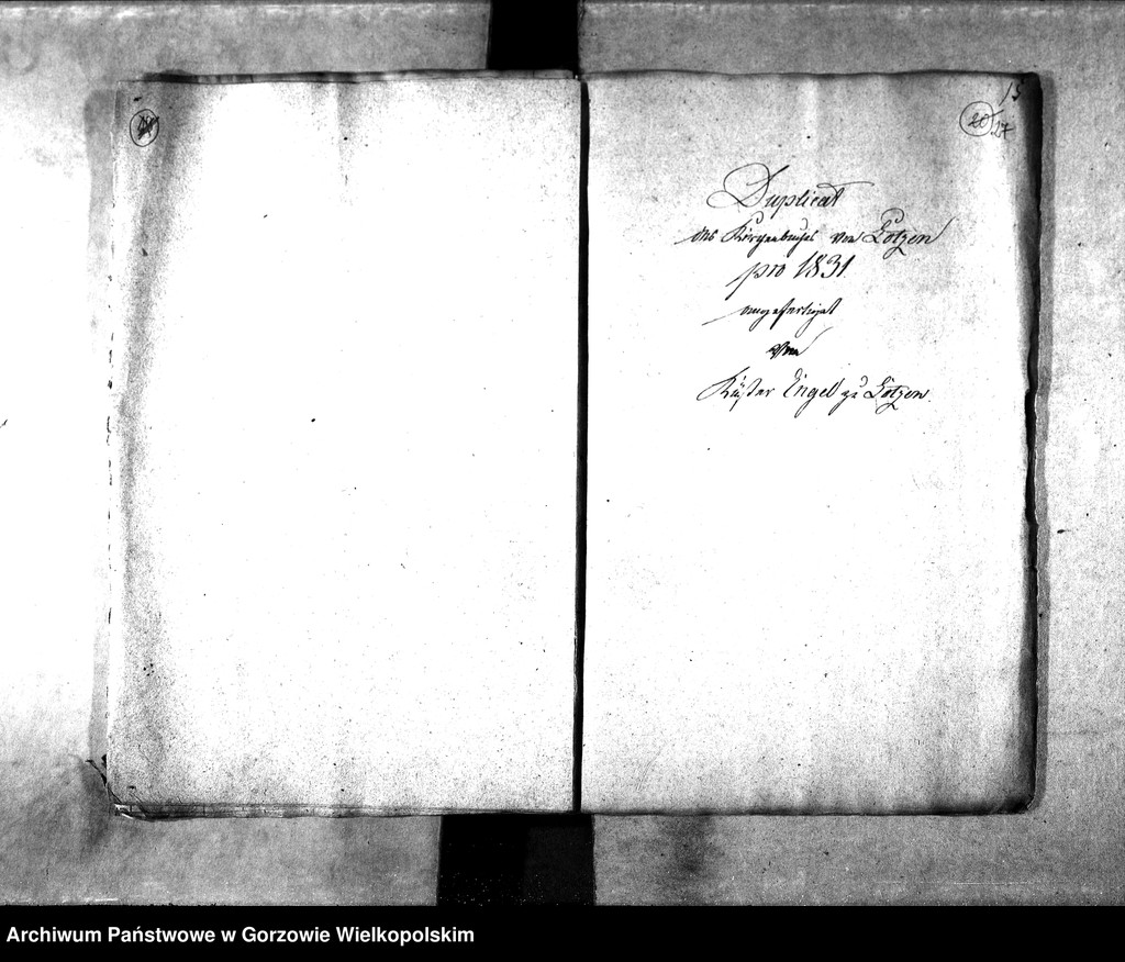 image.from.unit.number "Duplikate der Kirchenbücher von der Parochie Zanzhausen: Zanzhausen (Santoczno), Rohrbruch (Rybakowo), Lotzen (Łośno), Zanzthal (Zdroisko)"