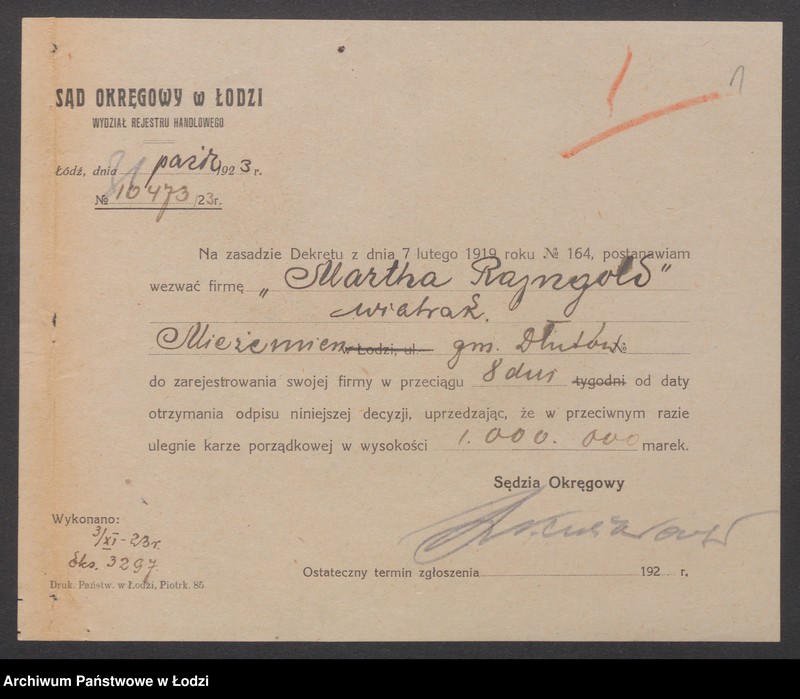 Obraz 3 z jednostki "Rajnchold Marks- wiatrak"