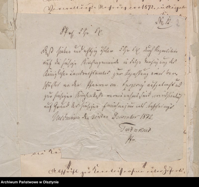 image.from.unit.number "Beläge zur Widminnenschen Kirchen Kassen Rechnung pro 1870"