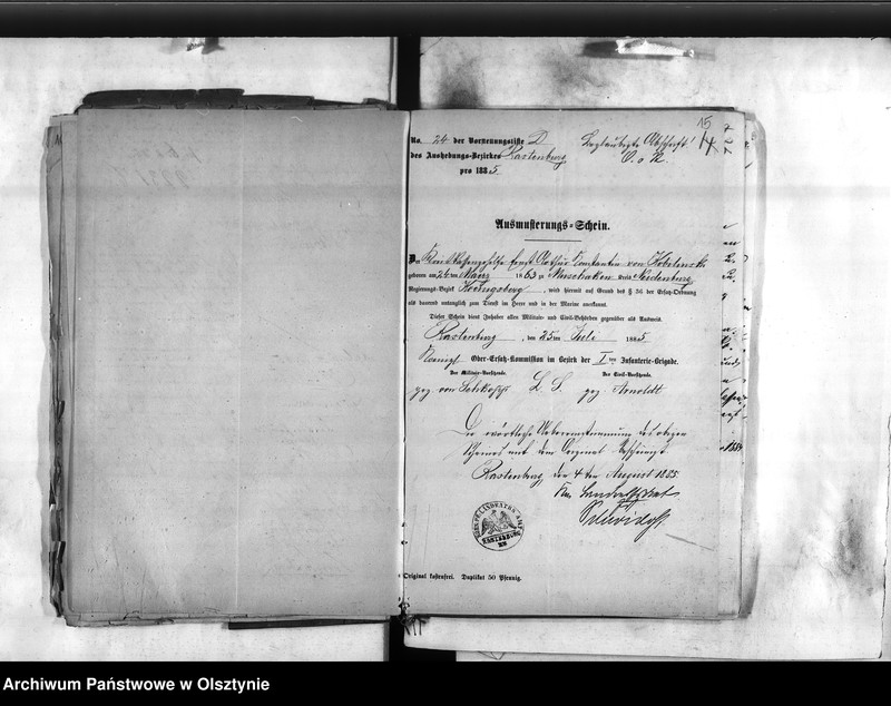 image.from.unit.number "Sekretariats rechnungsrat Assistent von Kobilinski [Ernst]"