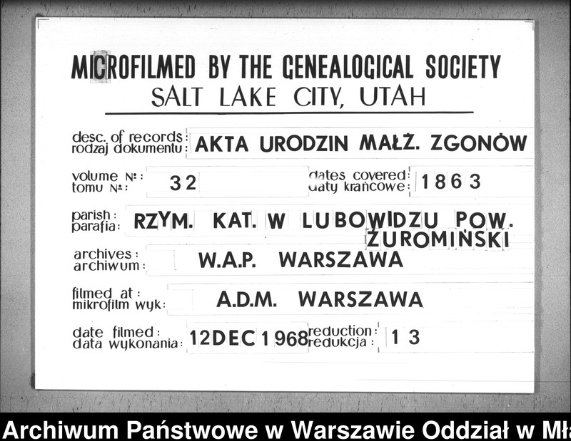 image.from.unit.number "Akta urodzin, małżeństw i zgonów"