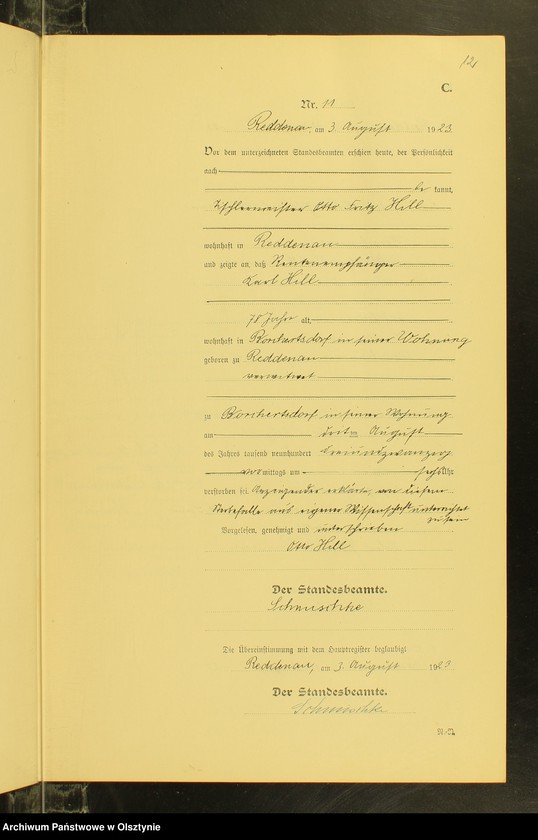 image.from.unit.number "Sterbe-Neben-Register Nr 1 - 20[ Księga zgonów - wtóropis ]"