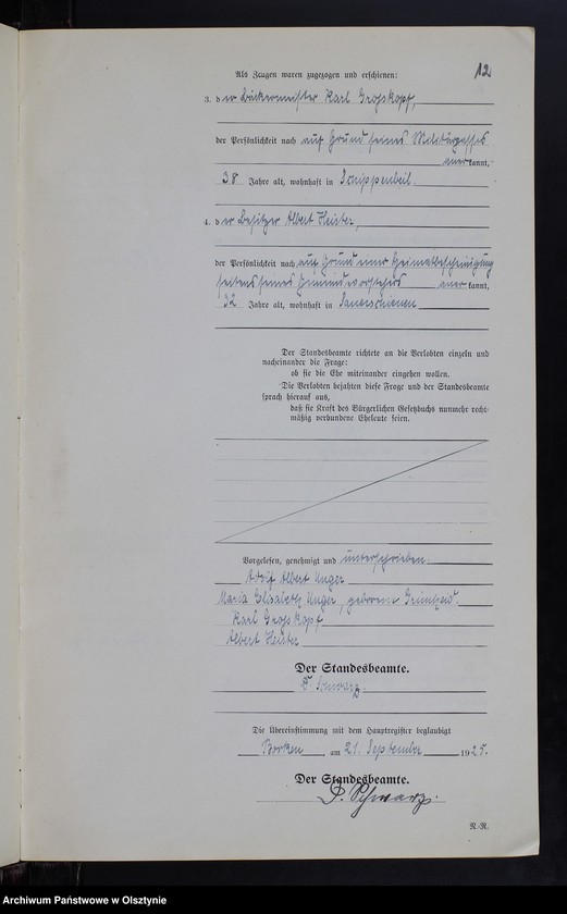 image.from.unit.number "Heirats-Neben-Register Nr 1 - 6 [ Księga małżeństw - wtóropis ]"