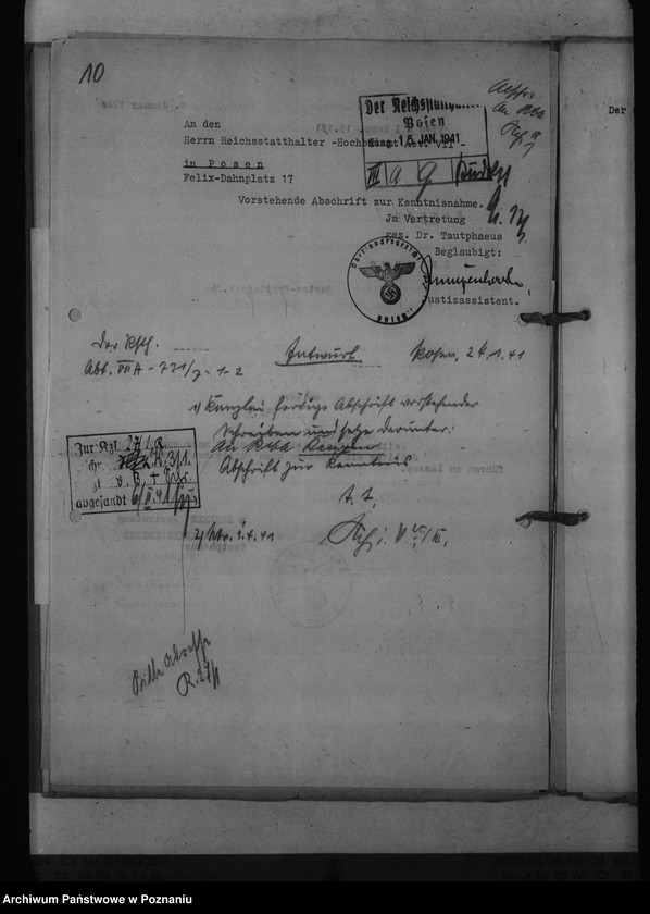 Obraz 14 z jednostki "Amtsgericht Kempen - Kępno"