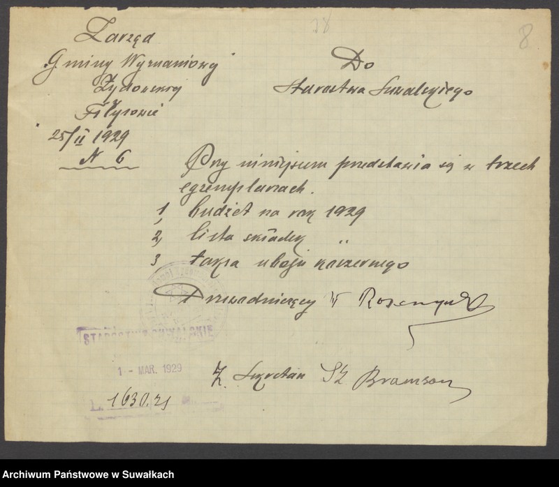 image.from.unit.number "[Budżet i lita skladek Gminy Wyznaniowej Żydowskiej w Filipowie]"