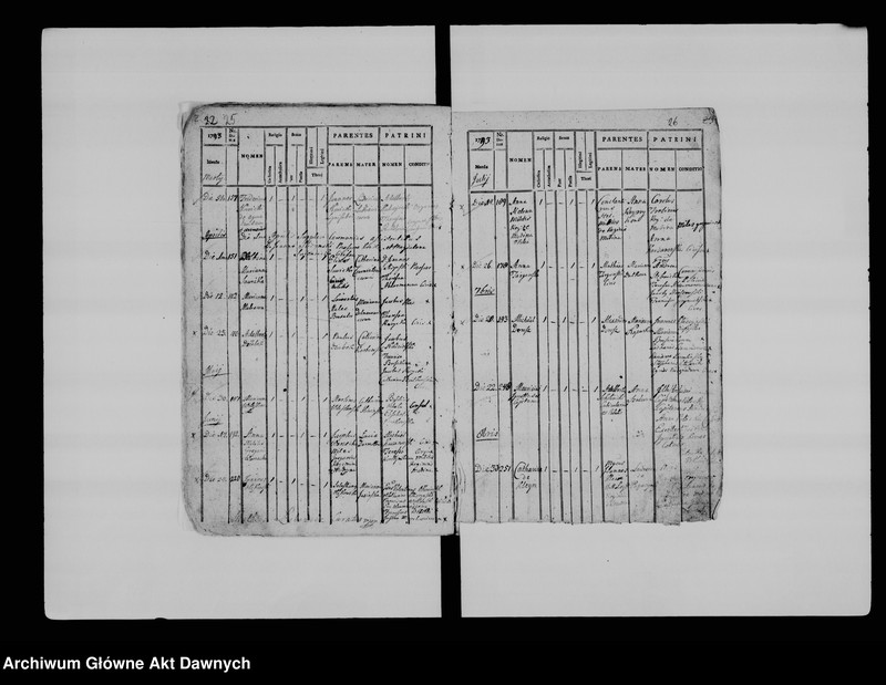 image.from.unit.number "Parafia: Krakowiec. Dekanat: Jaworów. Księga metrykalna urodzeń 1784-1848, ślubów 1784-1849 i zgonów 1784-1848 tylko dla miasta Krakowiec."