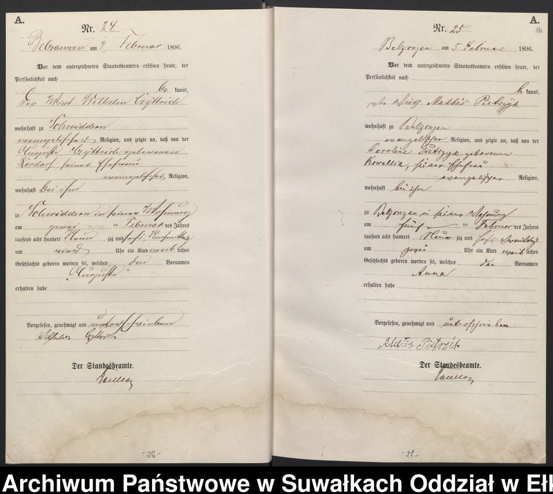 image.from.unit.number "Geburts-Haupt-Register des Königlichen Preussischen Standes-Amtes Belzonzen Kreis Johannisburg Sterbe-Haupt-Register des Königlichen Preussischen Standes-Amtes Belzonzen Kreis Johannisburg"