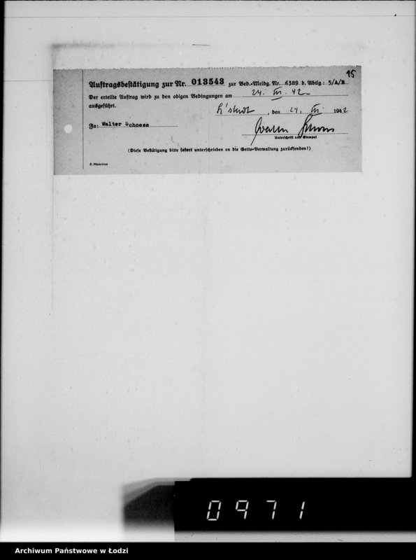 Obraz 12 z jednostki "Aufträge, [Lieferscheinen und Rechnungen] 13541-13600"