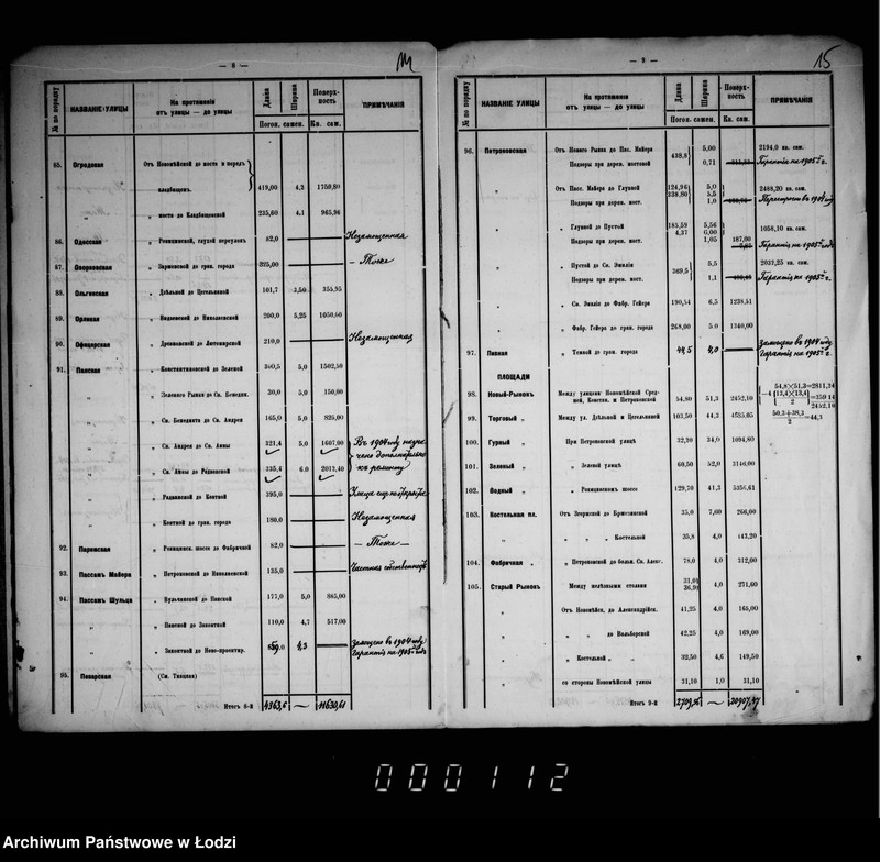 Obraz 12 z jednostki "Ob uplate Segalle voznagraždenija za remont bulyžnych mostovych v 1905 g."